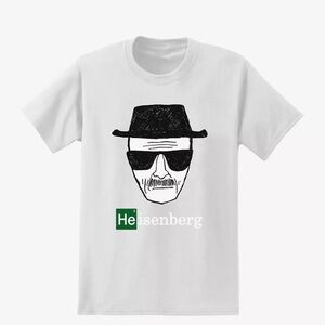 White Heisenberg Graphic T-Shirt NWT